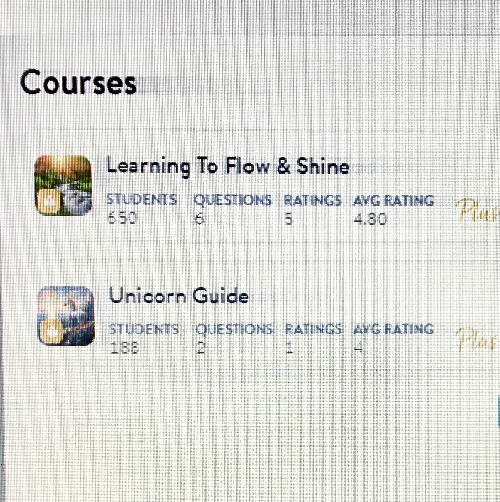Online Courses adults/children